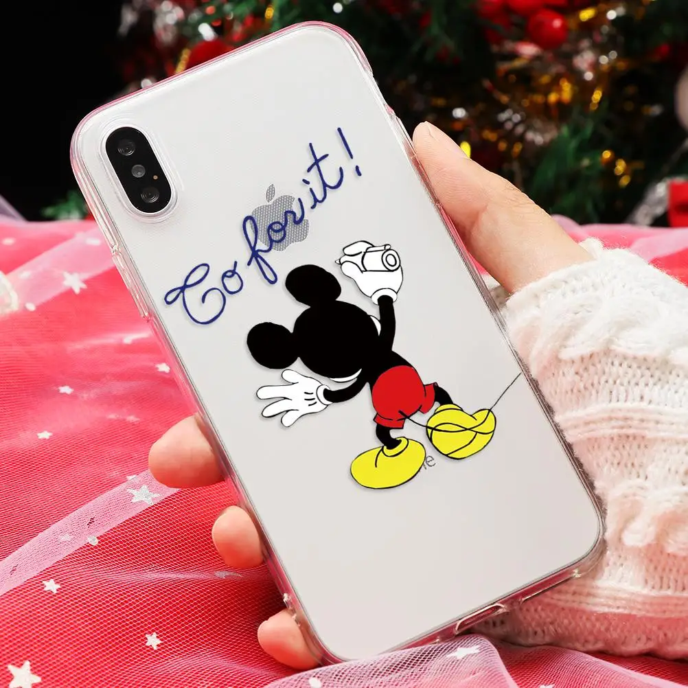 Мультяшные милые раскладной; Мягкий ТПУ чехлы для iPhone X XR 5 5S SE 4 4s 5C 7 8 6 6S Plus чехол для iPhone 11 Pro XS Max сумки задняя крышка - Цвет: miqixiez