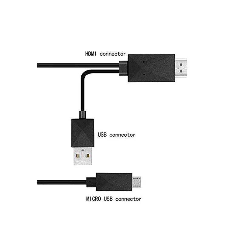 Горячая Универсальный Android телефон MHL Micro USB к HDMI 1080P телевизионный HD кабель адаптер