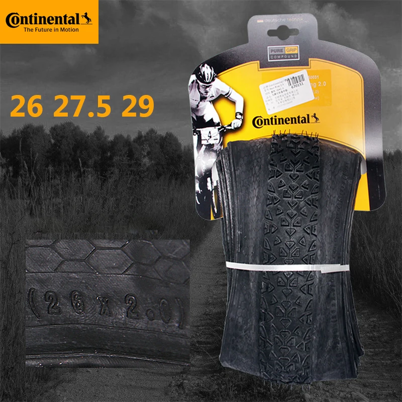 Велосипедная шина Continental 26 27 5 29X2 0 2 MTB Race King складная с защитой от проколов 180TPI |