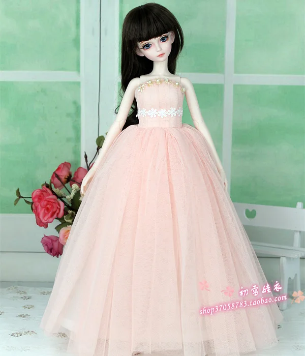 1/4 1/3 BJD аксессуары для одежды Кукольное свадебное платье для BJD/SD MSD SD13 EID женщины, не включая куклы, обувь, парик и другие E2530