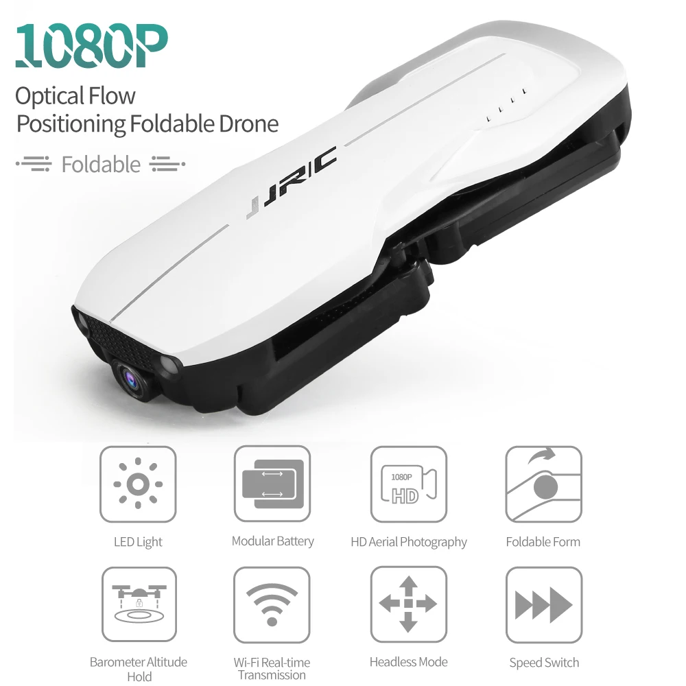 

H71 Mini Drone with Wifi FPV 1080P Camera Optical Flow Positioning Foldable RC Quadcopter with battery Portable Bag
