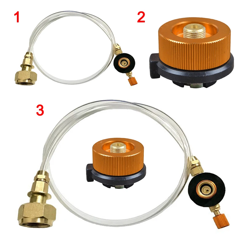Наружная газовая плита пропан Заправка Адаптер плоская муфта для цилиндрической емкости для кемпинга TT-best
