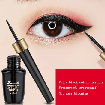 

1PC 10ml Waterproof Eyeliner Hard Head Quick Dry Sweatproof Not Blooming Long Lasting Eye Makeup Cosmetics