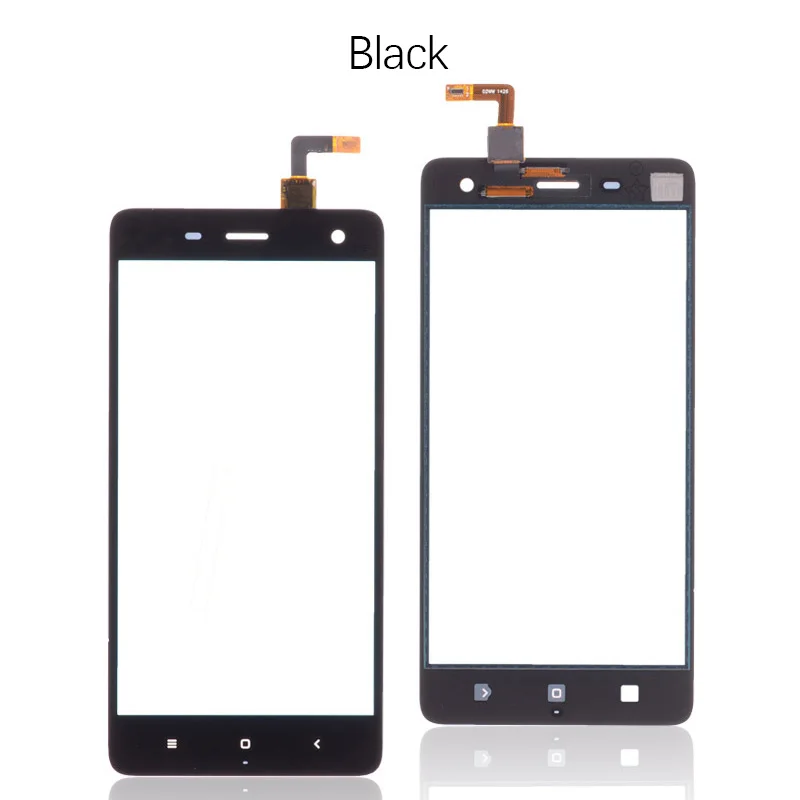 Сенсорный экран для Xiaomi Mi 4 сенсорной панели - Цвет: Black