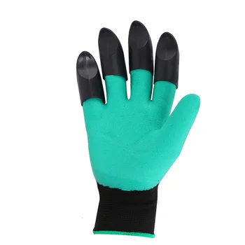 

1 Pair Garden Gloves 4 ABS Plastic Genie Rubber With Claws Quick Easy to Dig and Plant For Digging Planting