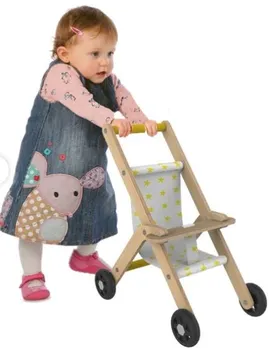

MAMATOYZ 07 TOY BABY CAR WOODEN WALKING ASSISTANT FOLDABLE