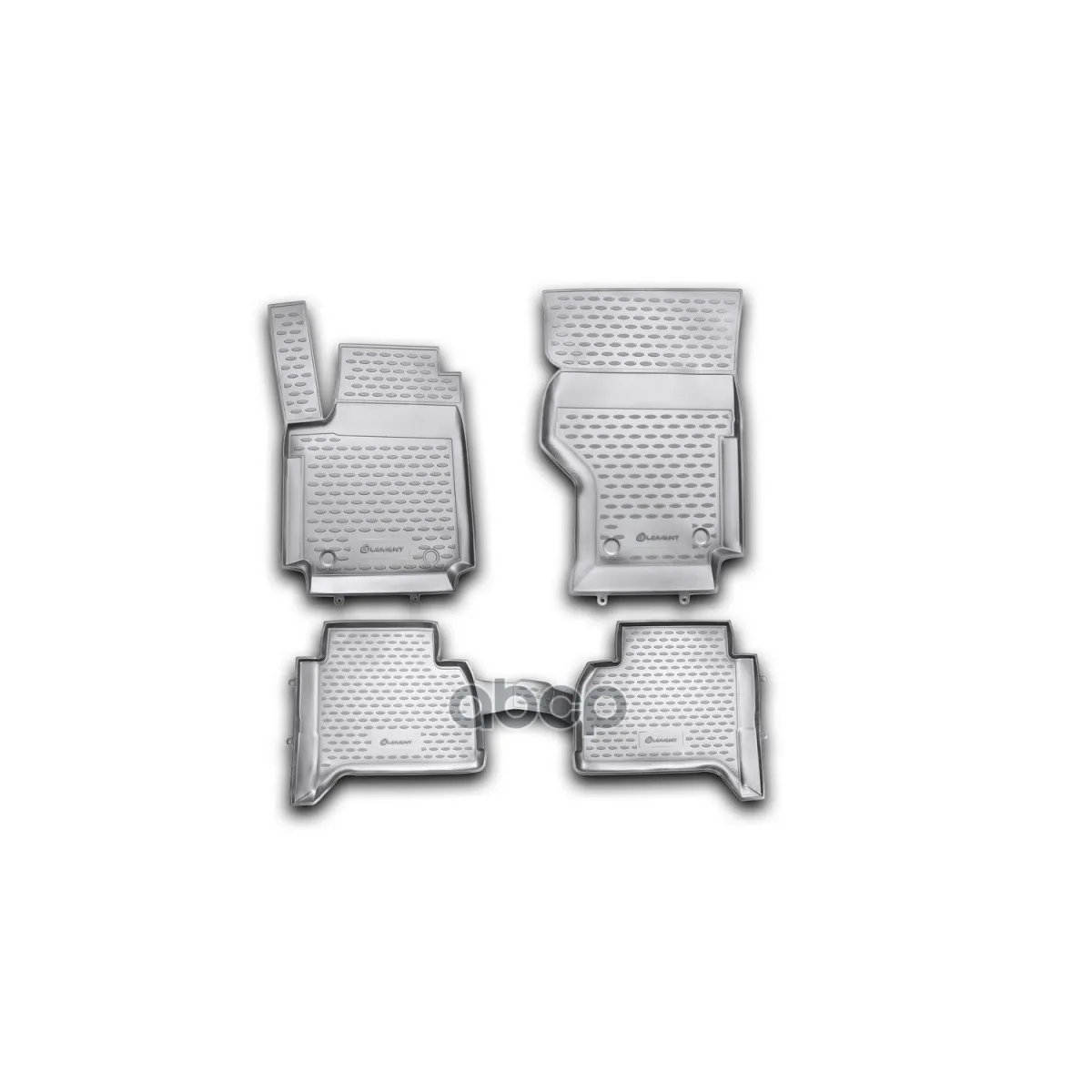 Коврики В Салон Vw Amarok, 2010-, 4 Шт.(Полиуретан) ELEMENT арт. NLC.51.32.210kh