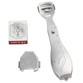 

Folding Foot Scraper Dead Skin Calluses Remover Pedicure Grinding Tool Portable Foot Scraper for Man Woman Home Salon (Zd-j04 Si