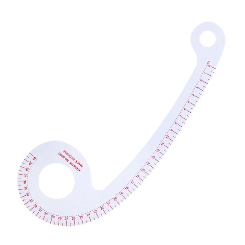MIUSIE French Curve Rulers Multi-function Ruler Fashion Design Rulers for Fabric Cutting Sewing Measure Template Metric Ruler 