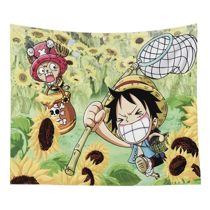 One Piece Painting Tapestry 3d Printing Tapestrying Rectangular Home Decor Wall Hanging Op5 Tapestry Aliexpress