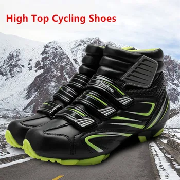 

TIEBAO Cycling Shoes Men Autumn Winter High Top MTB Ciclismo Sapatilha Botas Hombre 2020 Sport Mountain Trekking Bike Sneakers