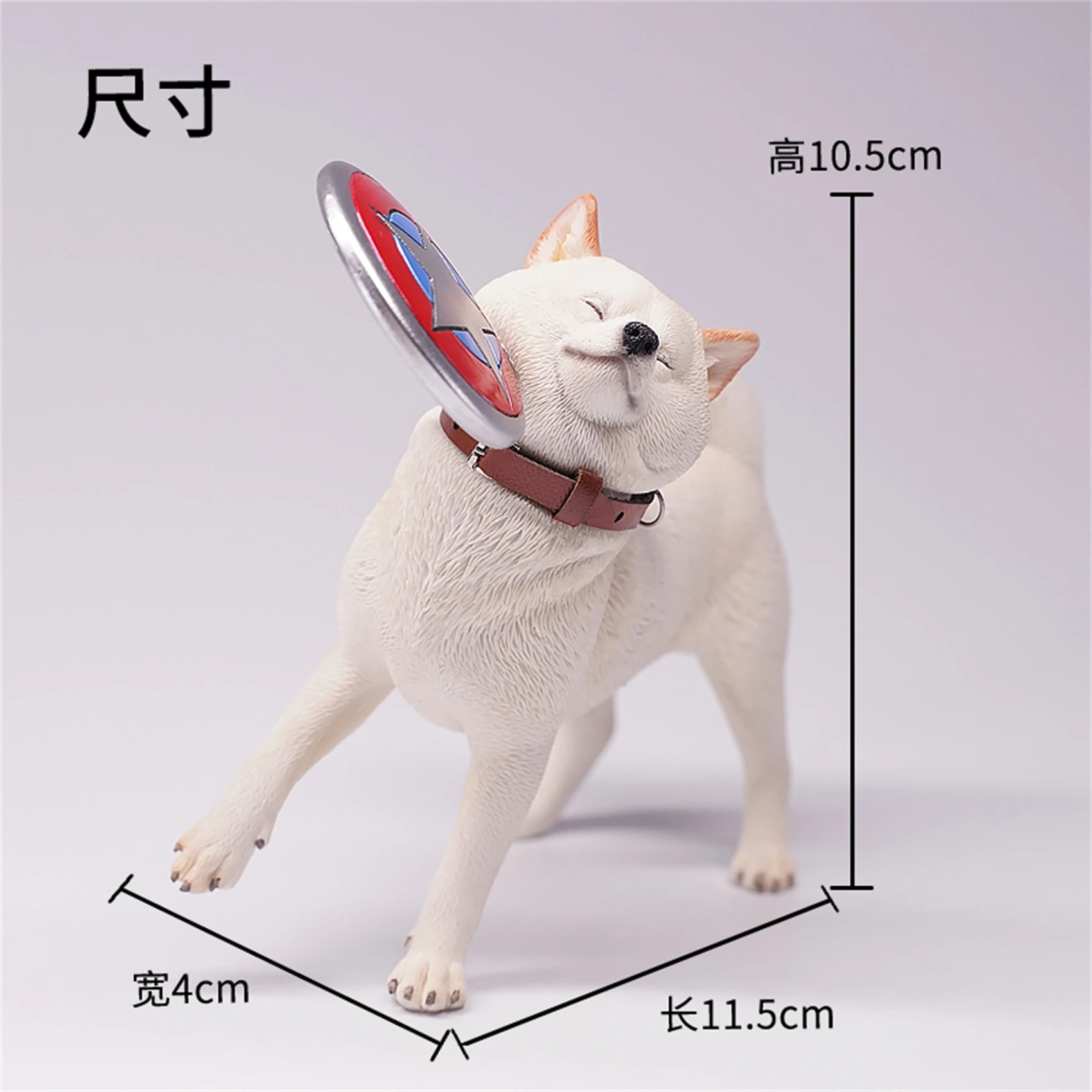 JXK 1:6 スケールクリエイティブ柴犬フィギュア犬ペット癒し