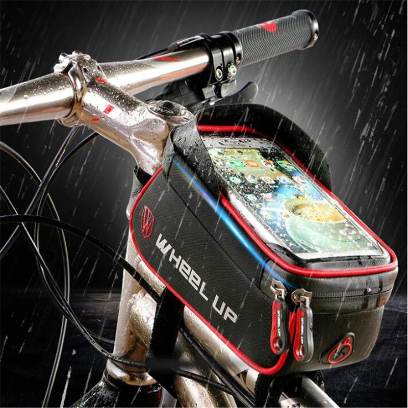 Wild Man Hard Case Bike Bag Mountain Bike Front Beam Tube Waterproof