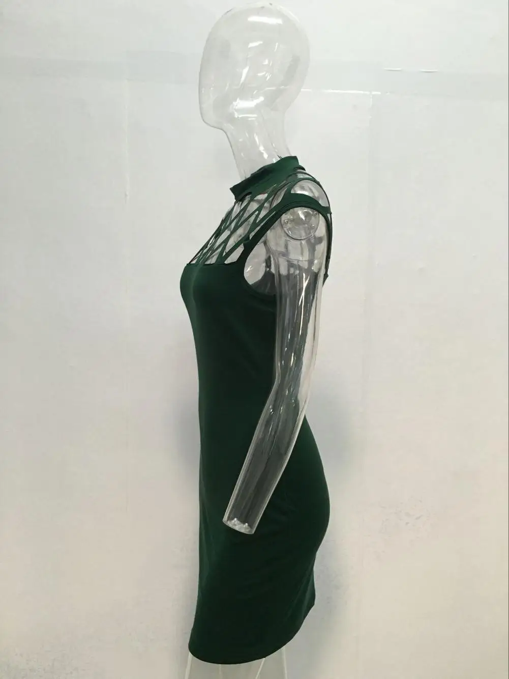 7392 AliExpress EBay-в европейском и американском стиле однотонные Цвет горящие цветы L из Двух Цветная повязка платье импортные товары, женское платье