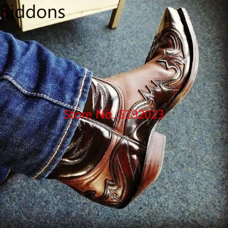 Winter Ankle Boots Men Shoes Appliques Vintage Classic Male Casual Motorcycle Boot Zapatos De Hombre Fashion Shoes Men D139