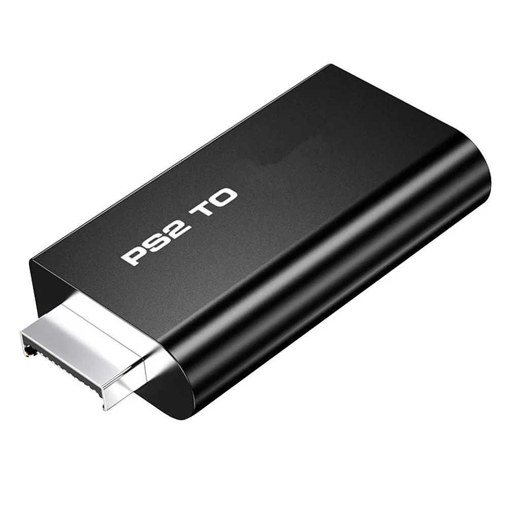 Portable for For PS2 to HDMI-compatible Audio Video Converter Adapter with 3.5mm Output Plug And Play Parts High quality | Электроника