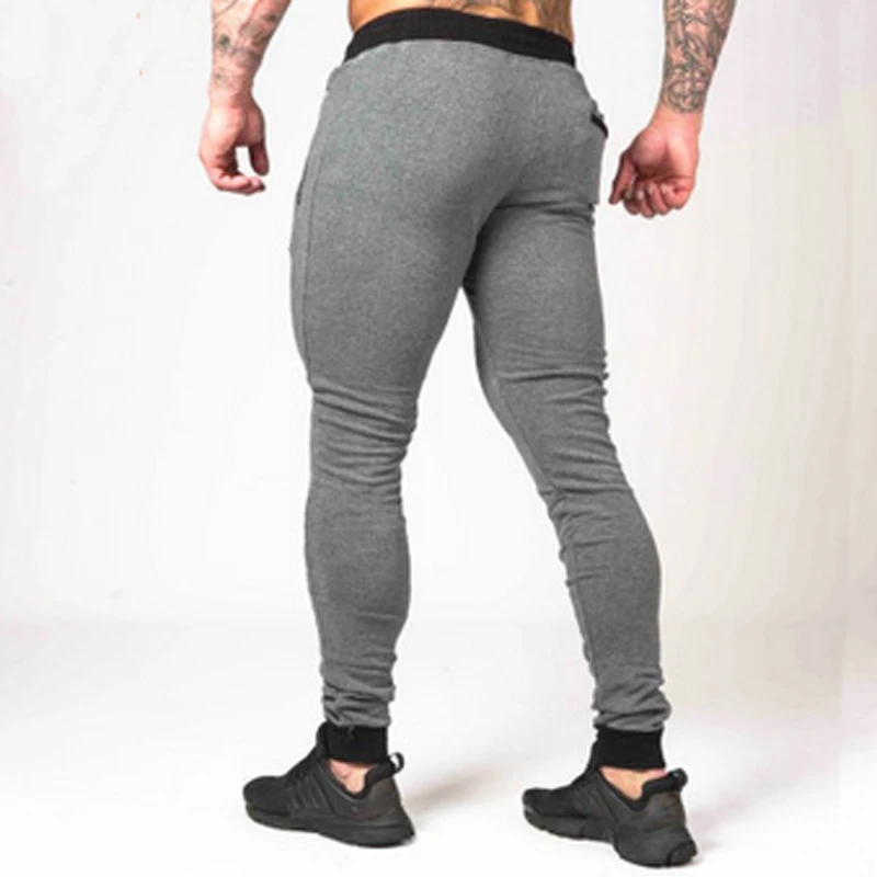 M-xxl мужские спортивные обтягивающие спортивные штаны для бега ...