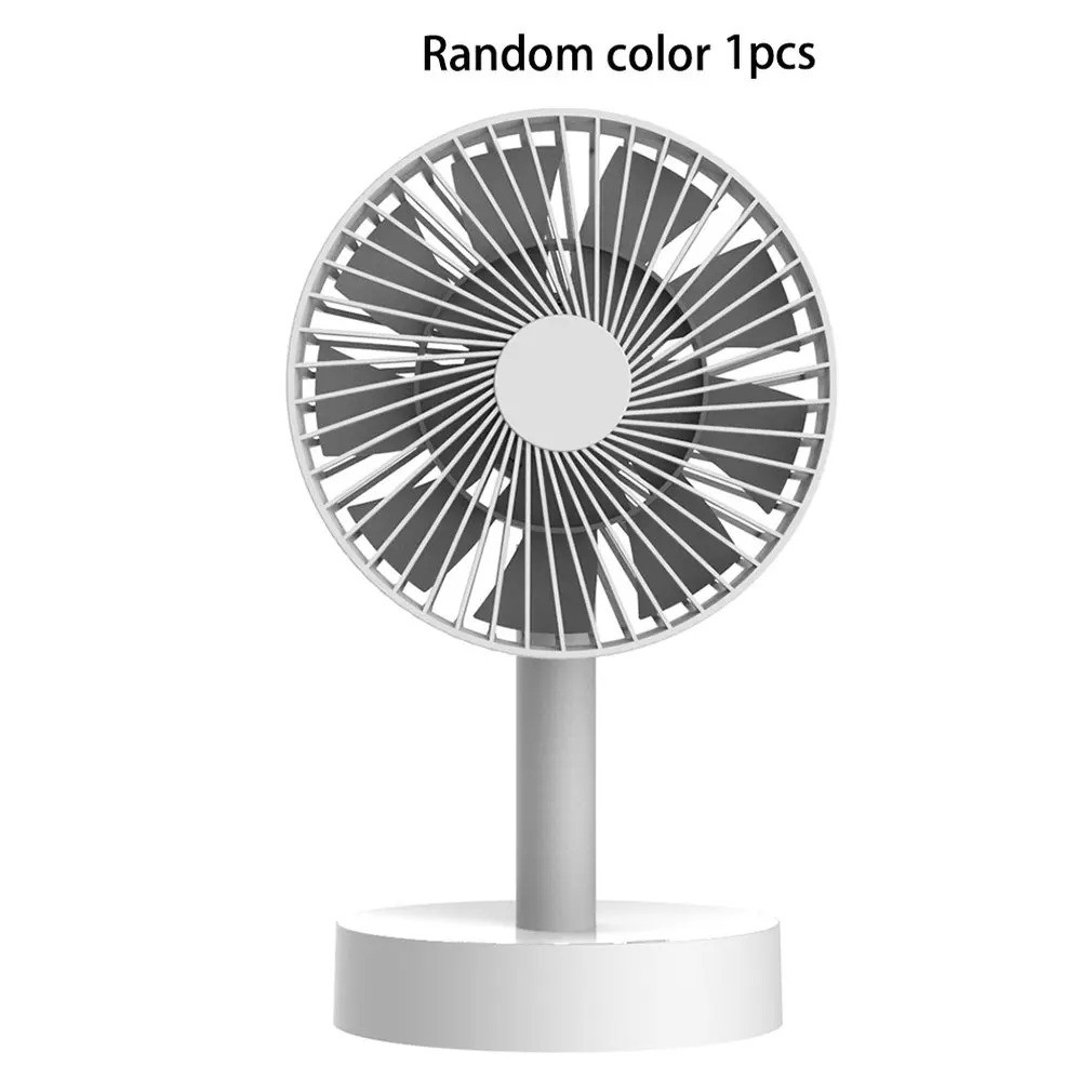 

Cooling Fan With Usb Vibrating Head Rotation Ultra-Quiet Appliances Office Desk Fans Metal Design Moving Head Circulation Fan
