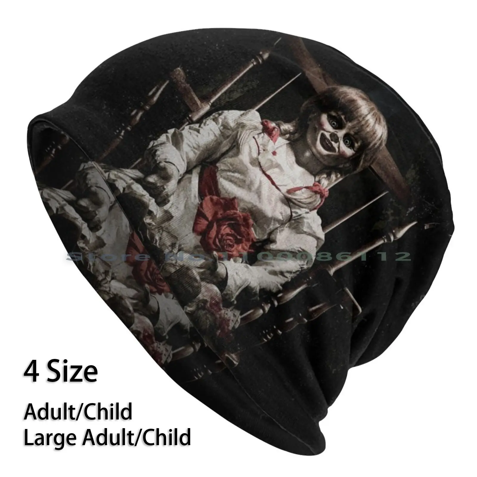 Annabelle Aiuta Noi Berretti Cappello Lavorato A Maglia Aiuta Noi Horror Annabelle Escape Lux Arts7 The Nun The Conjuring Annabelle Left Home Movie