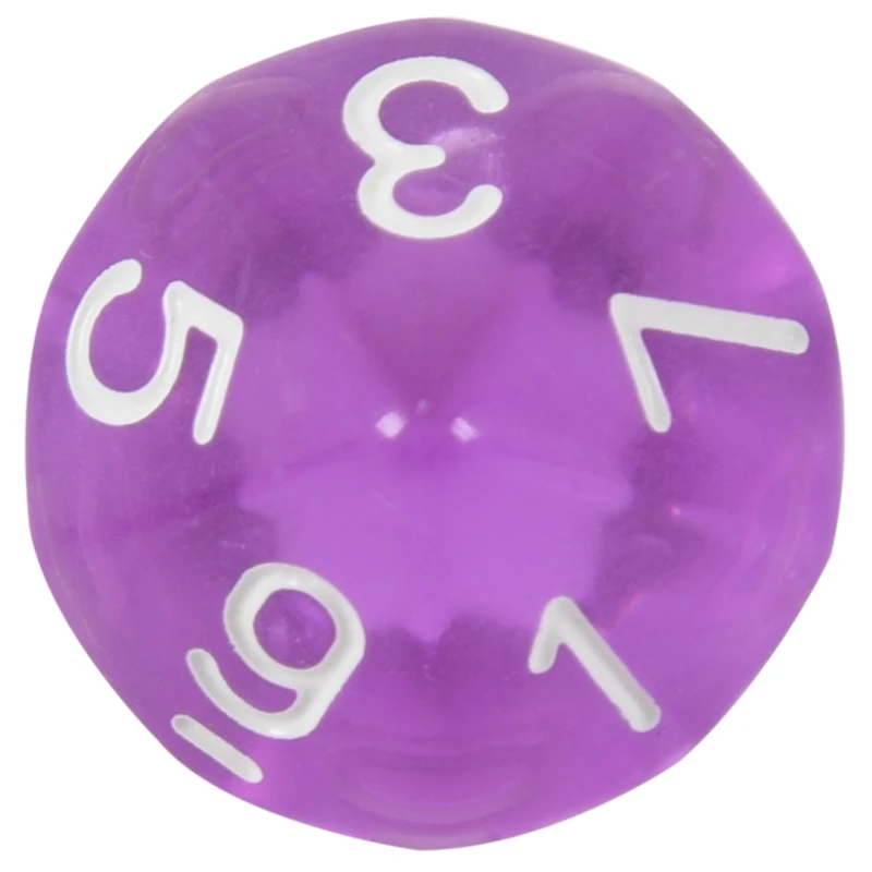 Purple Качество 10-Dices D10 10-сторонняя игральная кость из драгоценного камня для ролевых игр Подземелья и Драконы настольные игры - Цвет: Purple