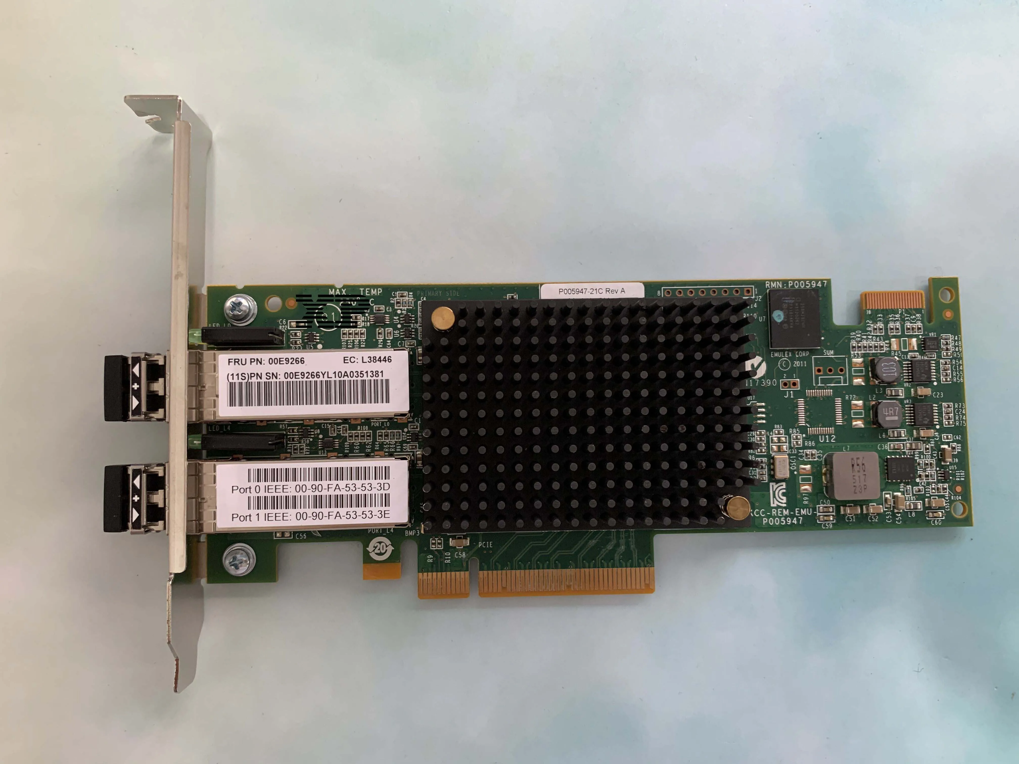 Original For Ibm 577f En0a 00e3496 00e9266 16gb Hba 74y2221 Fc Hba Card Network Cards Aliexpress