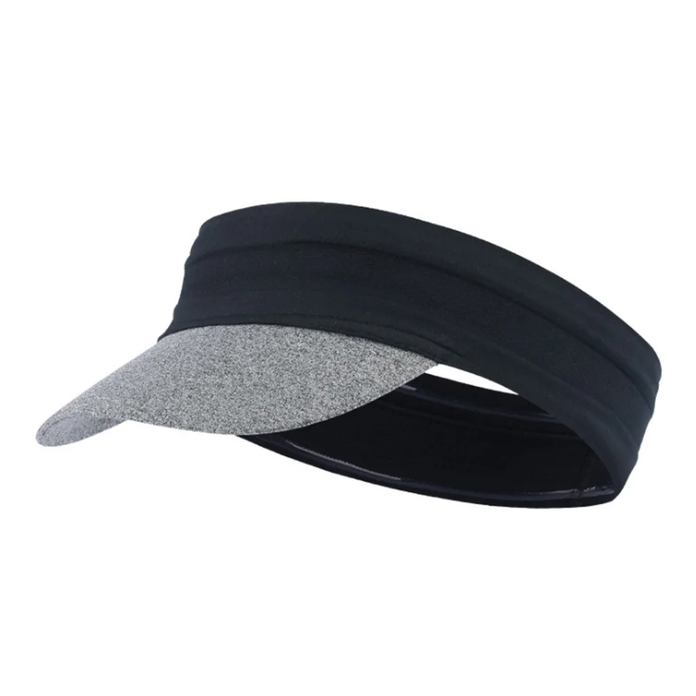 Летняя противоуф Беговая мягкая походная Складная повязка на голову шляпа с пустым верхом дышащая женская мужская пляжная Ультралегкая уличная спортивная