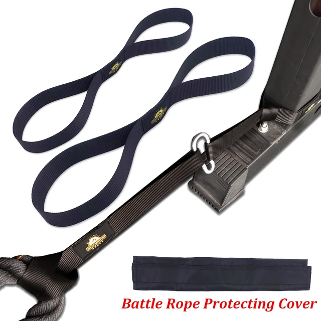 Battling Rope Anchor Double (2) Snap Hooks