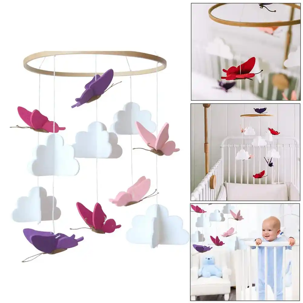 butterfly crib mobile