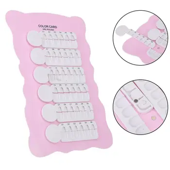 

Nail Polish Organizer Nail Display Acrylic Nail Polish Gel Color Display Board Show Case Manicure Salon Accessory