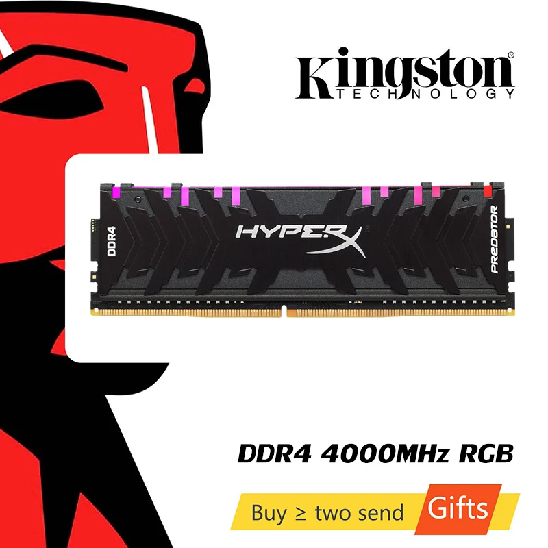 Kingston Memoria Ram HyperX Predator RGB para juegos de ordenador, 8GB,  3000MHz, DDR4, CL15, DIMM, 288 Pines, XMP|Memorias RAM| - AliExpress