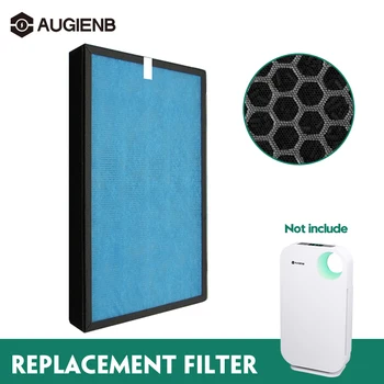 

AUGIENB HEPA Filter High Efficiency Composite Replacement Filter for Model 802 Air Purifier 5-Stage for PM2.5 Smoke Dust Mold