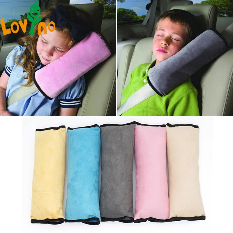 Car Safety Seat Belt Pillow Harness Shoulder Pad Cover Cushion Strap Baby Kids L