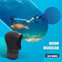 

Keep Diving 3MM Elastic Deep Dive Hat Men Snorkeling Swimming Freediving Hood Watersports Cap Gadgets Accessories
