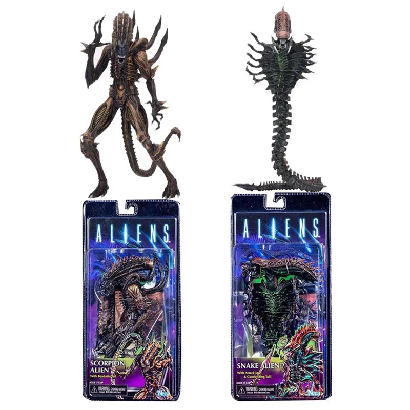 Фигурка скорпиона NECA 13 я линейка пришельцев VS Хищник Скорпион змея инопланетянин