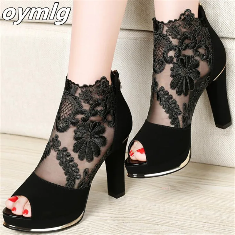 Zapatos de boda para graduación, Sandalias con tacón grueso, impermeables, para Europa y América, para primavera y novedad de verano, x17, 2020