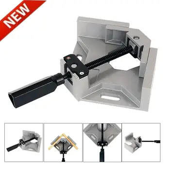 

Clamp 90 Degree Quick Release Corner Clamp Right Angle Welding Woodworking Photo Frame Clamping Tool струбцина тиски FDH
