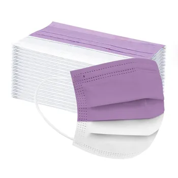

10/20//30/40/50/60/70/80PCS Disposable Face Mask Denta Industrial 3Ply Ear Loop маски от короновируса Outdoor Protective masque