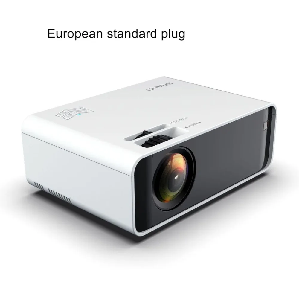 Светодиодный мини-проектор AN10 с разрешением 720P портативный 3D видео проектор домашний кинотеатр опционально Android wifi Проектор