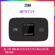 Unlock ZTE MF971V 300Mbps 4G+ LTE Cat6 Mobile WiFi Hotspot Router +2pcs Antennas