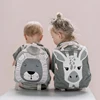 3-8 Years Old Kids School Bag Boys Girls Backpack Nordic Style Cartoon Animal Children Snack Toy Storage Bag Baby Backpack 1