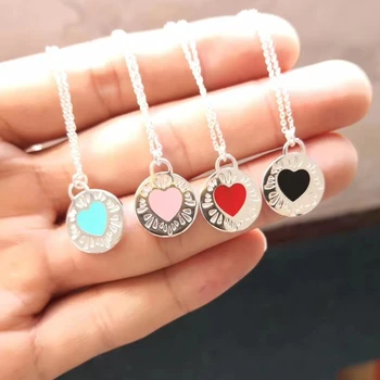 

Sterling Silver925 Fashion Popular Classic Variety Choice Heart-shaped Charm Lady Necklace Jewelry