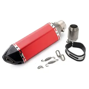 

Motorcycle ATV Small Hexagon Slip-on Exhaust Muffler Pipe Killer Silencer System