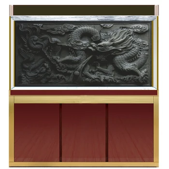 

[JX-2003] Fish tank background HD dragon series aquarium sticker mural decoration painting pattern size can be customized