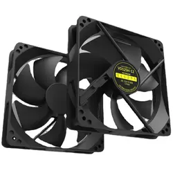 Ventilateur silencieux à double roulement à billes, 120x120x25mm, 2800 tr/min, 4Pin, 12 CFM, pour V3C, V3D, T2, GPU, refroidisseur, DC 12V, haute vitesse 