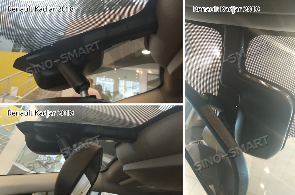 SINOSMART Novatek 96658 автомобильный Wifi DVR камера для Renault Kadjar управление с помощью мобильного телефона ПРИЛОЖЕНИЕ SONY IMX323