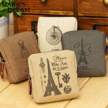 

2020 NEW Vintage Classic Women Man Canvas Coin Purse Zip Wallet Small Mini Bag Case Pouch Holder Retro Money Bags Gift