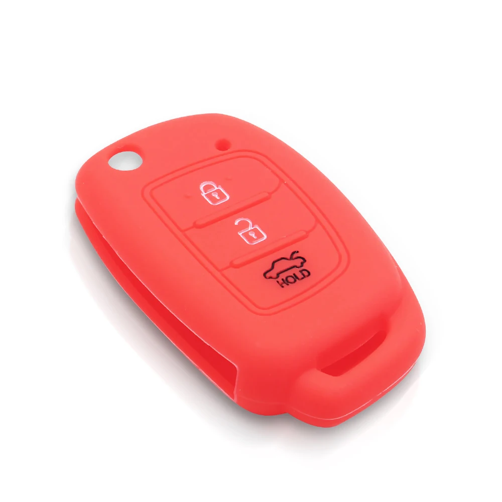 Cover in silicone chiave telecomando per Hyundai Creta Tucson Elantra Santa Fe i10 i20 i30 iX25 iX35 - Hfbefb807243646d99383040124332cf5E
