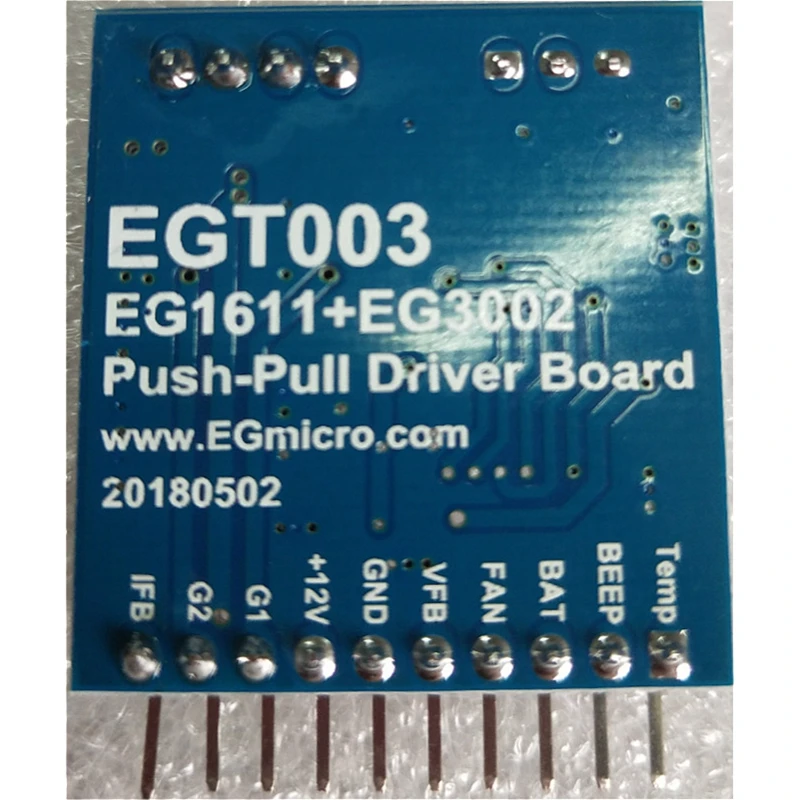 Двухтактный квазирезонансный инвертор 1000 Вт предприводная плата T00" EG1611+ EG3002" модуль привода