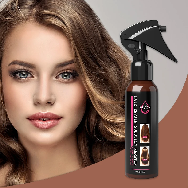 Sevich Hair Repair Solution Keratin Plant Essence Extra Vrigin Olive Oil 5 Seconds Repairs Damage Hair Treatment For Women