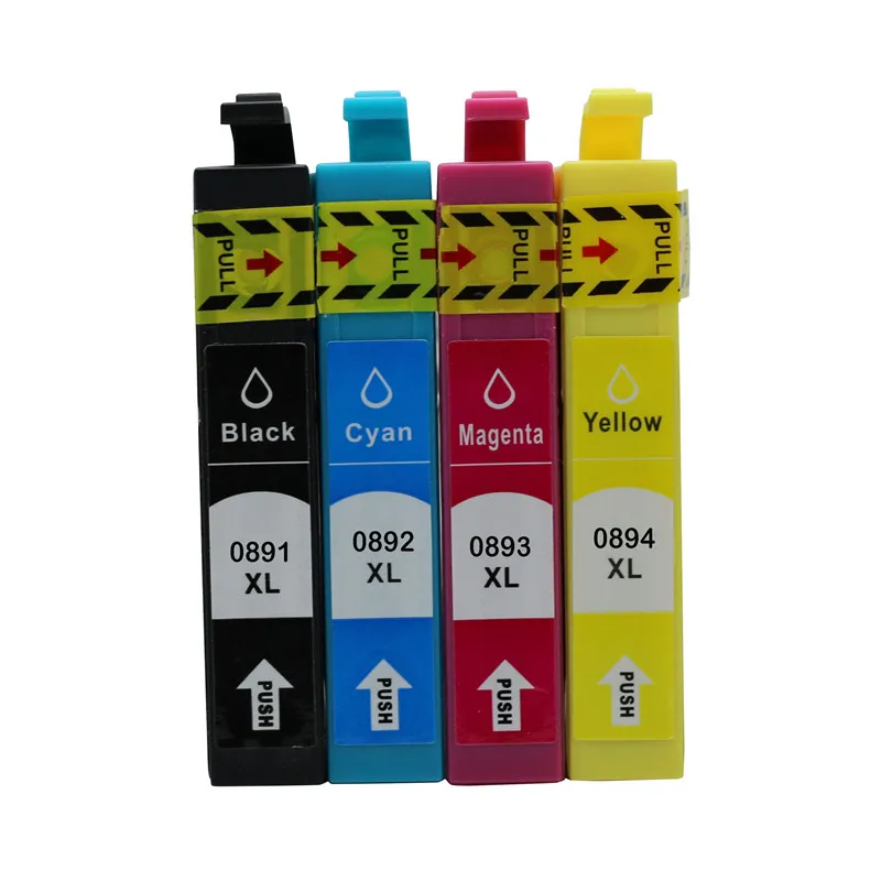 Full Ink 4PK T0891 T0892 T0893 T0894 Cartridges Compatible For Epson Stylus S20 S21 SX100 SX105 SX115 SX110 SX210 SX405 | Компьютеры и